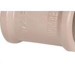 Luva PVC Liso Liso Marrom 3/4 Plastilit - Kit C/50 Unidades