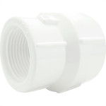 Luva Rr Reducao 3/4 X 1/2 Branco Plastilit - Kit C/25 Unidades