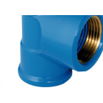 Tee Azul Plastilit 3/4 X 1/2 - Kit C/20 Unidades