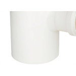 Tee Esgoto Plastilit 75 X 50 Branco - Kit C/10 Unidades