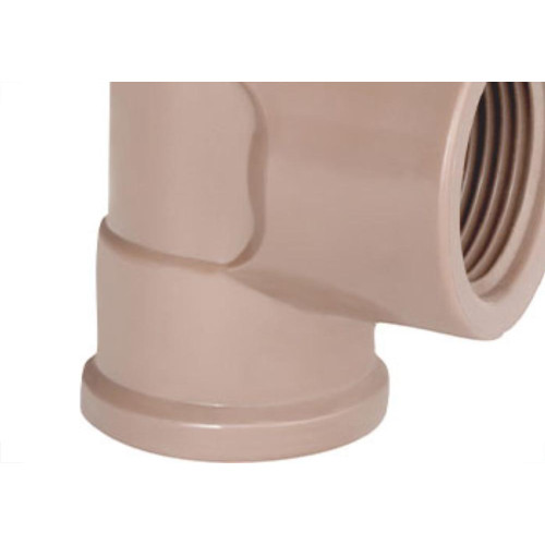 Tee Plastilit Llr 3/4 X 3/4 Marrom - Kit C/50 Unidades