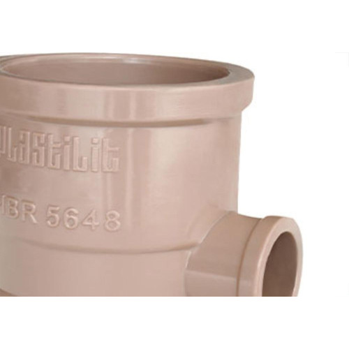 Tee Plastilit Lll 1.1/2 X 3/4 Marrom - Kit C/25 Unidades