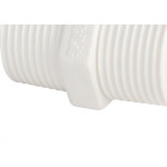 Niple Plastilit Rr 1/2 X 1/2 Branco - Kit C/50 Unidades