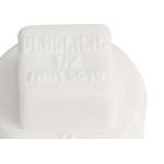 Plug Plastilit Rr 1/2 X 1/2 Branco - Kit C/50 Unidades