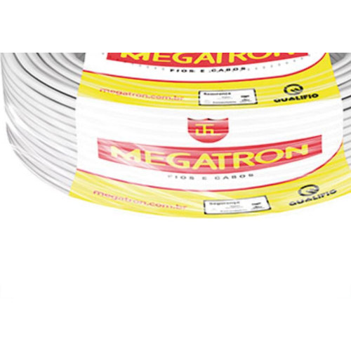 Fio Cabo Auto Megatron 1.00 Branco