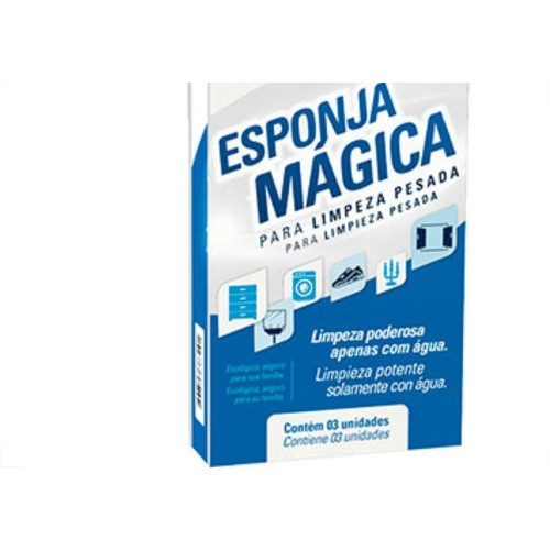 Esponja Multiuso Magica Tekbond C/3