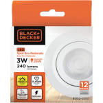 Spot Emb.03W Led 3000K Red B_D Branco
