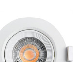 Spot Emb.03W Led 3000K Red B_D Branco