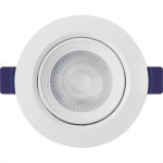 Spot Emb.03W Led 6500K Red B_D Branco