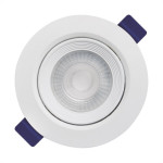 Spot Emb.03W Led 6500K Red B_D Branco