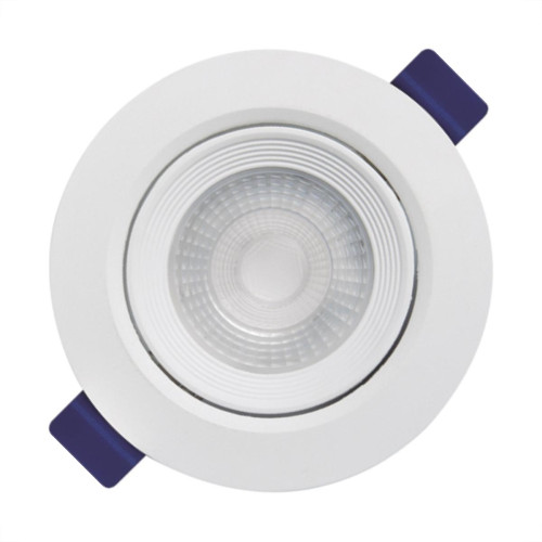 Spot Emb.03W Led 6500K Red B_D Branco