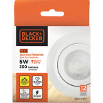 Spot Emb.05W Led 3000K Red B_D Branco