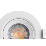 Spot Emb.05W Led 3000K Red B_D Branco