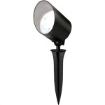 Luminaria Espeto P/Jard B_D Preto 5W 6500K Bivolt