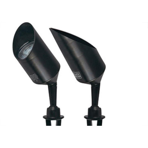 Luminaria Espeto P/Jard B_D Preto 5W 6500K Bivolt