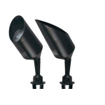 Luminaria Espeto P/Jard B_D Preto 5W Verde Bivolt
