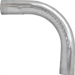 Curva P/Eletroduto Zincado P.Lider E 1.1/2X90