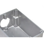 Caixa Piso Alum 4X2 Olivo Baixa 3/4 E/S