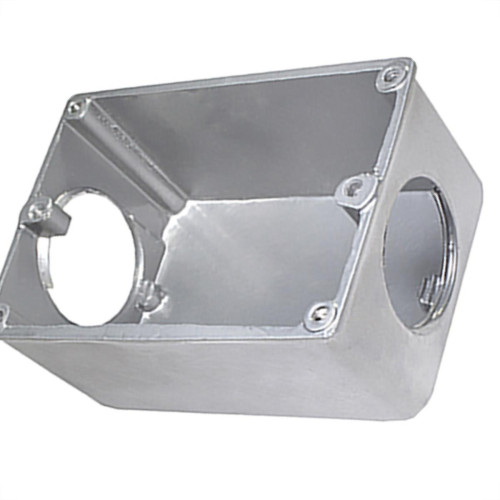 Caixa Piso Alum 4X2 Olivo Baixa 1'' E/S