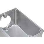 Caixa Piso Alum 4X2 Olivo Baixa 1'' E/S