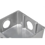 Caixa Piso Alum 4X4 Olivo Baixa 3/4 X
