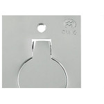 Espelho Placa P/Piso Inox 4X2 1Tomada Red Olivo Pll74