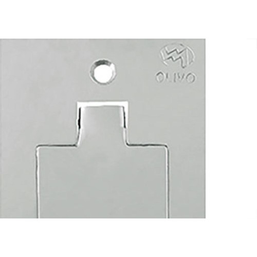 Espelho Placa P/Piso Inox 4X2 Rj11/45 Olivo Pll88