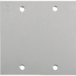 Espelho Placa P/Piso Inox 4X4 Cega Olivo Pll77