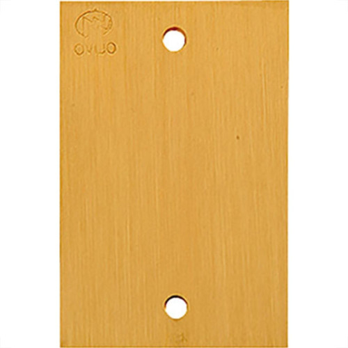 Espelho Placa P/Piso Latao 4X2 Cega Olivo Pll01