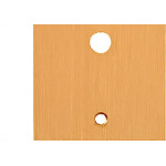 Espelho Placa P/Piso Latao 4X2 1Furo Olivo Pll03