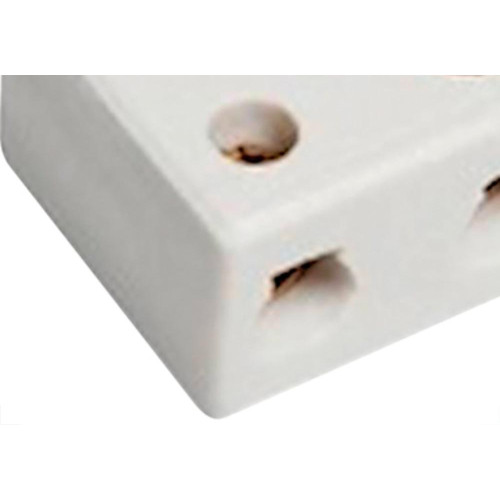 Conector Fertak Porcelana 10Mm Bif 8202 - Kit C/12 Unidades