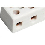 Conector Fertak Porcelana 16Mm Trifasico 8205 - Kit C/12 Unidades