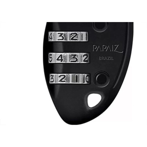 Cadeado Papaiz Segredo Cs23 Preto
