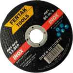 Disco Sped/Inox Fertak 4.1/2X7/8X1,0 - Kit C/10 Unidades