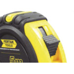 Trena 5Mt Emborrachado 19Mm Amarelo Fertak