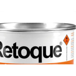 Massa Plastica 400Gr Retoque Preta