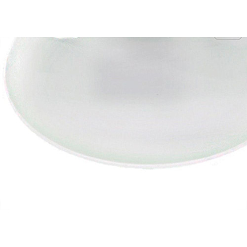 Plafon Economico Radial C/Soquete Porc Branco