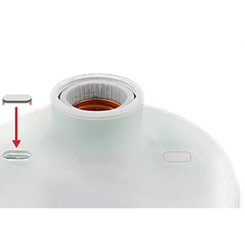 Plafon Economico Radial C/Soquete Porc Branco
