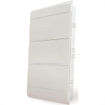 Centrinho Steck Pvc 36 Disjuntor Din Embutir Branco