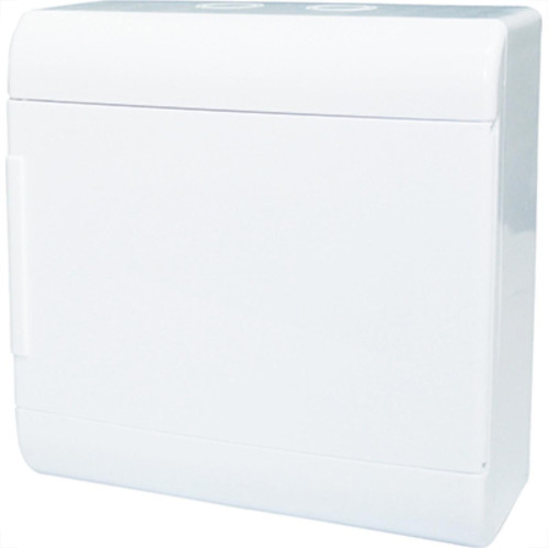 Centrinho Steck Pvc 08 Disjuntor Din Sobrepor Branco