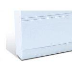 Centrinho Steck Pvc 24 Disjuntor Din Sobrepor Branco
