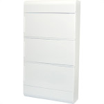 Centrinho Steck Pvc 36 Disjuntor Din Sobrepor Branco