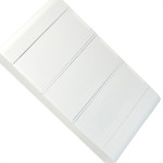 Centrinho Steck Pvc 36 Disjuntor Din Sobrepor Branco