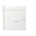 Centrinho Steck Pvc 36 Disjuntor Din Sobrepor Branco