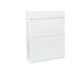 Centrinho Steck Pvc 48 Disjuntor Din Sobrepor Branco