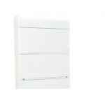 Centrinho Steck Pvc 48 Disjuntor Din Sobrepor Branco