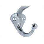 Cabide Silvana Zincado Duplo Gd - Kit C/20 Unidades