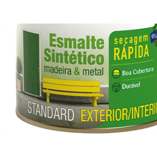 Tinta Esmalte. 1/4 (900ml) Sintetico Eucalar Azul.Franca