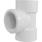 Tee Plastilit Rrr 1/2 X 1/2 Branco
