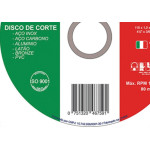 Disco Sped/Inox Waves 4.1/2X7/8X1,0